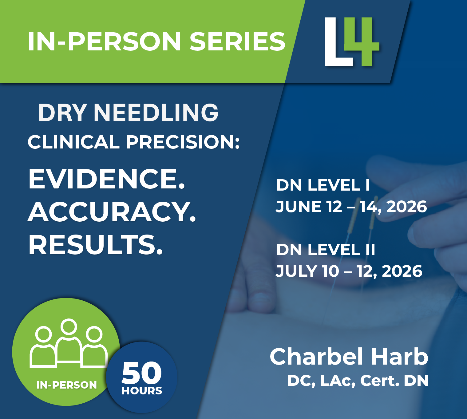 2026 Dry Needling Leve I & II